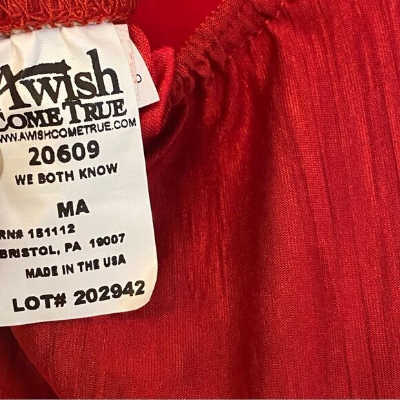 Red Dance costume 20609 We Both Know lyrical embellished MA-Medium adult - Picture 11 of 12